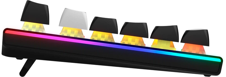 Klawiatura przewodowa Hator Gravity TKL US layout USB Black (8721249196003) - obraz 6