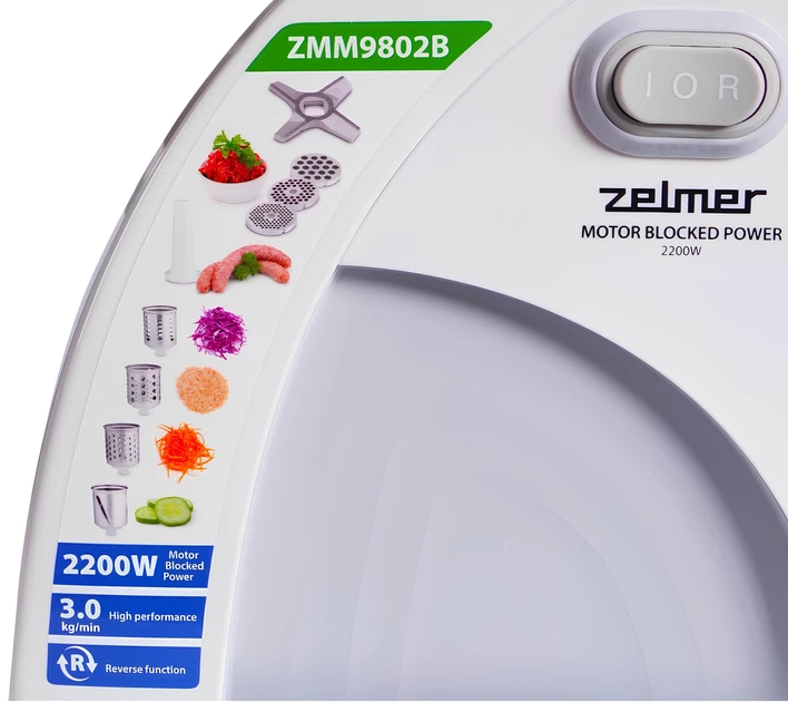 Мясорубка Zelmer ZMM9802B – фото, отзывы, характеристики в