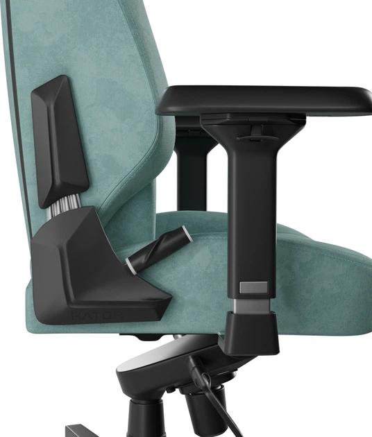 Крісло для геймерів Hator Arc 3 S Velour Turquoise (HTC3443S) - зображення 12