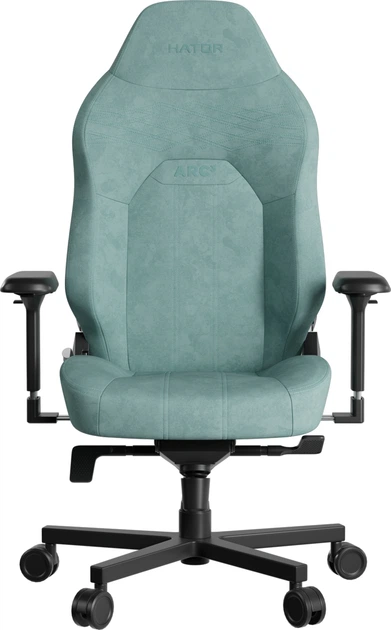 Крісло для геймерів Hator Arc 3 L Velour Turquoise (HTC3443L) - зображення 5