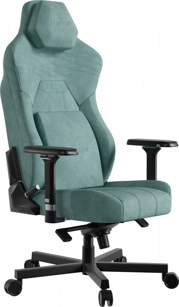 Крісло для геймерів Hator Arc 3 XL Velour Turquoise (HTC3443XL) - зображення 3