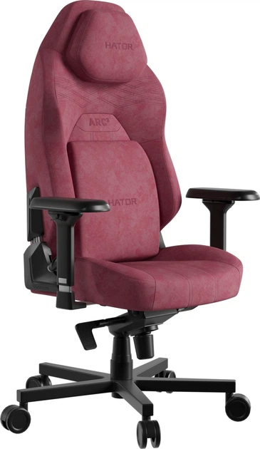 Крісло для геймерів Hator Arc 3 S Velour Orchid Pink (HTC3444S) - зображення 6