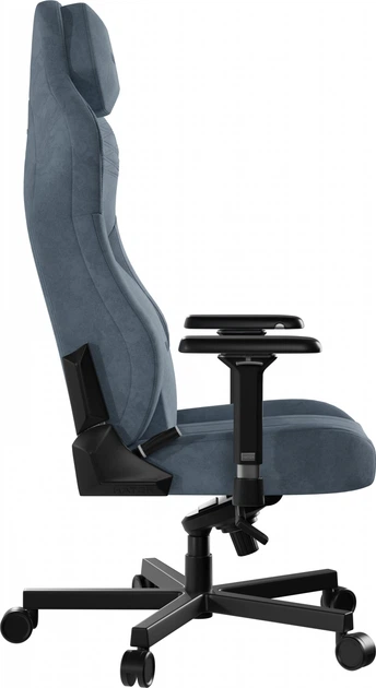 Крісло для геймерів Hator Arc 3 XL Velour Blue (HTC3445XL) - зображення 8
