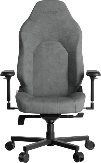 Крісло для геймерів Hator Arc 3 S Velour Grey (HTC3446S) - зображення 5