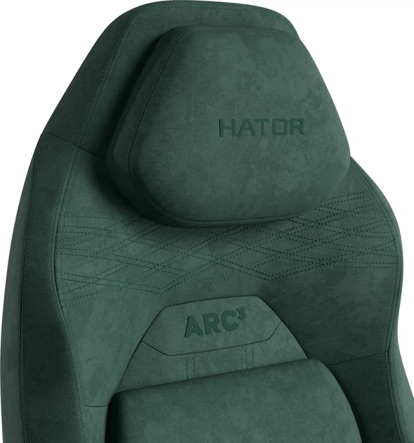 Крісло для геймерів Hator Arc 3 S Velour Emerald (HTC3448S) - зображення 7