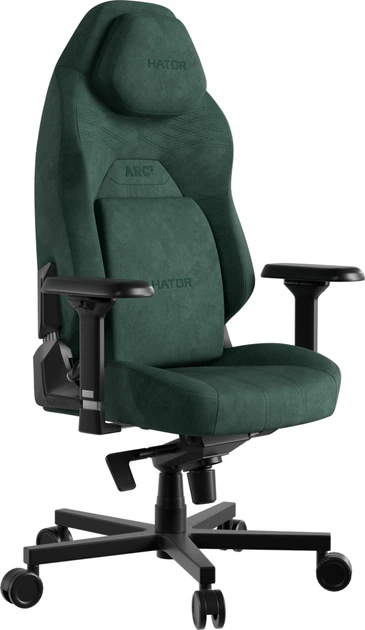 Крісло для геймерів Hator Arc 3 L Velour Emerald (HTC3448L) - зображення 6