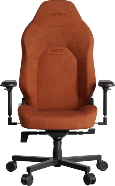 Крісло для геймерів Hator Arc 3 S Velour Orange (HTC3449S) - зображення 5