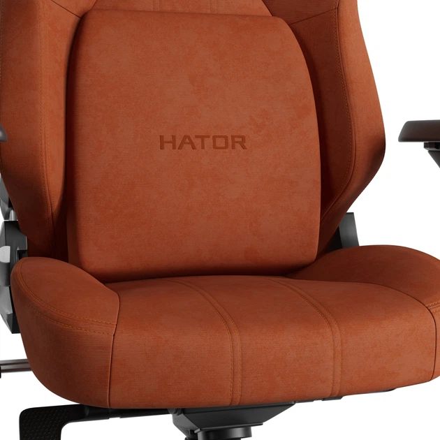 Крісло для геймерів Hator Arc 3 L Velour Orange (HTC3449L) - зображення 8