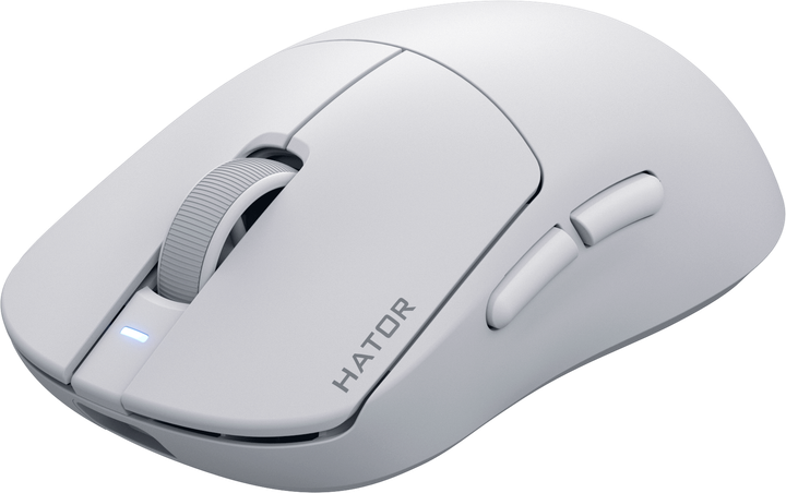 Mysz HATOR Quasar 3S Ultima 8K Wireless White ( HTM661) - obraz 2