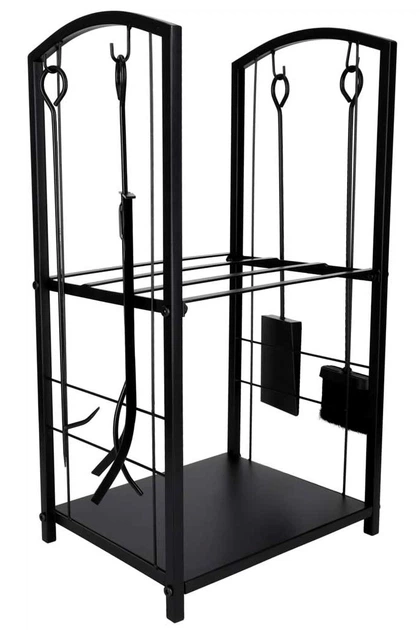 Stojak na drewno KIK metalowy (5903039769779) - obraz 2