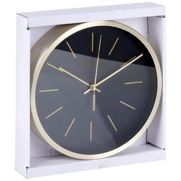 Настінний годинник Vilde 569933-C Чорний Золотий 25 см (5904316470449) - зображення 5