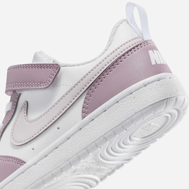 Дитячі кеди для дівчинки Nike Court Borough Low Recraft (Ps) DV5457-134 29.5 (12US) Білі (198484283245) - зображення 8