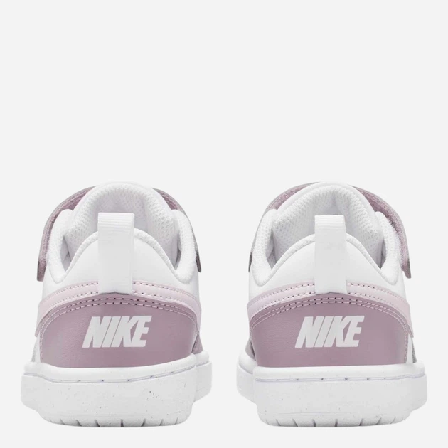 Дитячі кеди для дівчинки Nike Court Borough Low Recraft (Ps) DV5457-134 34 (2.5US) Білі (198484286116) - зображення 5