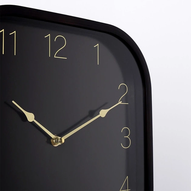 Настінний годинник Vilde 568131 Чорний Золотий 30 см (8721037037723) - зображення 3