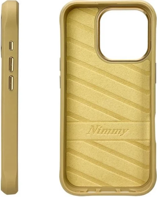 Etui plecki Nimmy Cool&Cute 2.0 Cat do Apple iPhone 16 Pro Max Khaki (6971080319471) - obraz 2