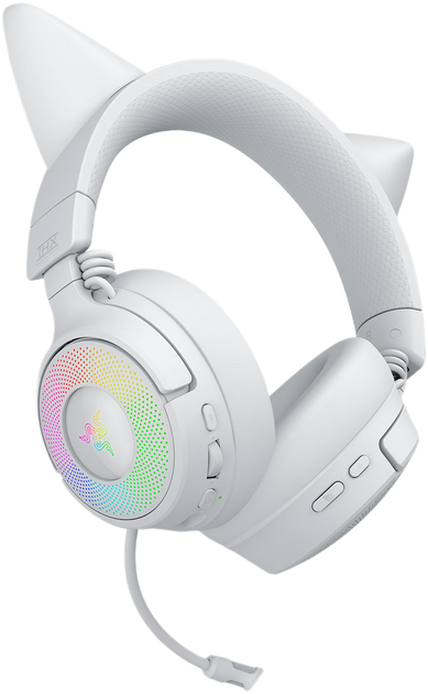 Навушники Razer Kraken Kitty V3 Pro Wireless White (RZ04-05170400-R3M1) - зображення 2