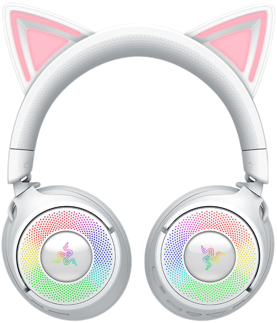 Навушники Razer Kraken Kitty V3 Pro Wireless White (RZ04-05170400-R3M1) - зображення 4