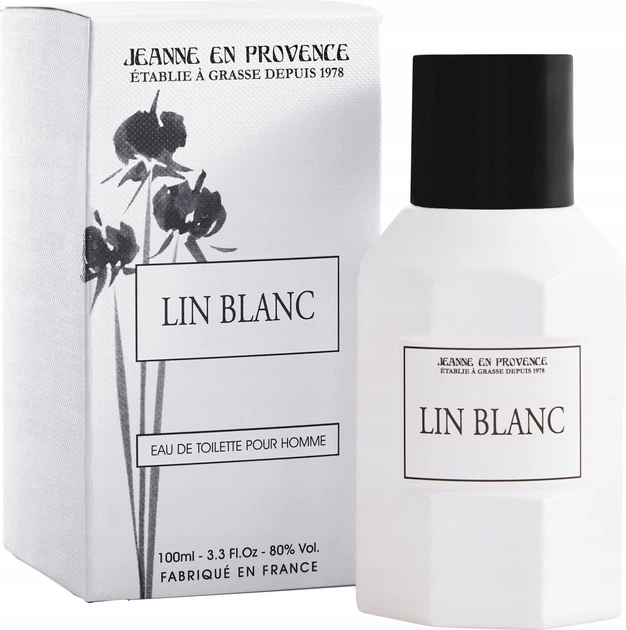Туалетна вода для чоловіків Jeanne en Provence Lin Blanc 100 мл (3430750586146) - зображення 2