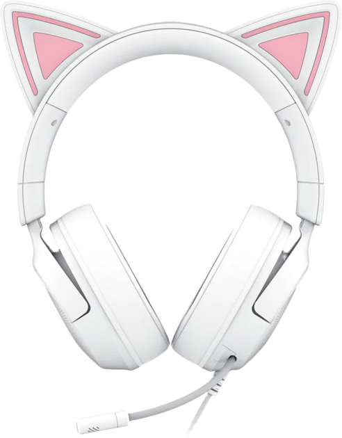 Słuchawki Razer Kraken Kitty V3 X Wired White (RZ04-05350300-R3M1) - obraz 5