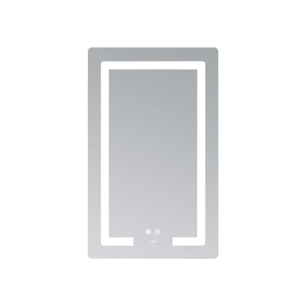 Зеркало Lidz Kubis (KU2) 500х800 с LED-подсветкой Touch, с антизапотеванием, с диммером, рег. яркости LD78LF936508048448 - изображение 4