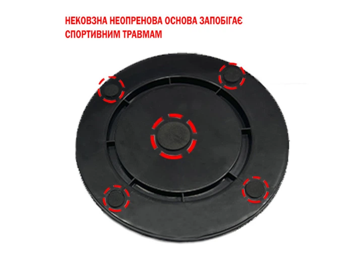 Упоры для отжиманий (поворотные) EasyFit Stand EF-1365 Черные 19 x 8 см - изображение 6