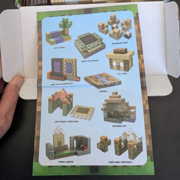 Minecraft магнитный конструктор Magnetic Block 78 деталей кубики конструкторы для взрослых и детей майнкрафт - изображение 9