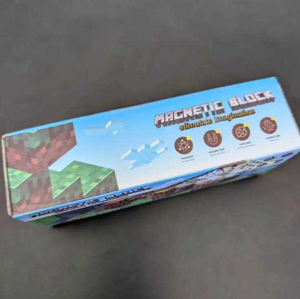 Minecraft магнитный конструктор Magnetic Block 84 детали кубики конструкторы для взрослых и детей майнкрафт - Фото 10 Minecraft магнитный конструктор Magnetic Block 84 детали кубики конструкторы для взрослых и детей майнкрафт - изображение 10