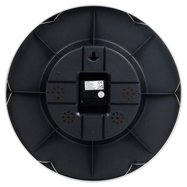 Настінний годинник Vilde 568133 з термометром гігрометром Білий Золотий 38 см (8720573546799) - зображення 5