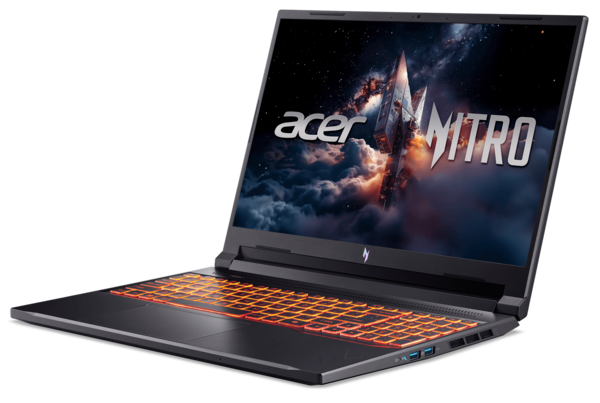 Ноутбук Acer Nitro V 16 ANV16-72-79NG (NH.QUSEU.00E) / 16" / Intel Core 5 processor 210H / 16 ГБ / 512 ГБ SSD / RTX 5060 - Фото 2 Ноутбук Acer Nitro V 16 ANV16-72-79NG (NH.QUSEU.00E) / 16" / Intel Core 5 processor 210H / 16 ГБ / 512 ГБ SSD / RTX 5060 - зображення 2