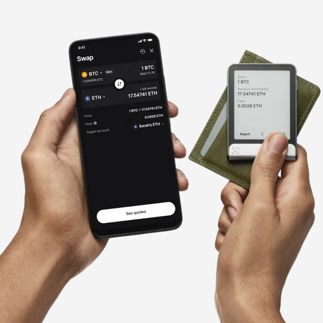 Крипто-гаманець Ledger Flex Graphite - зображення 2
