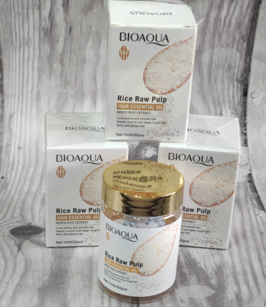 Капсули для відновлення волосся Bioaqua Rice Raw Pulp 30 шт (BQY00973) - изображение 2