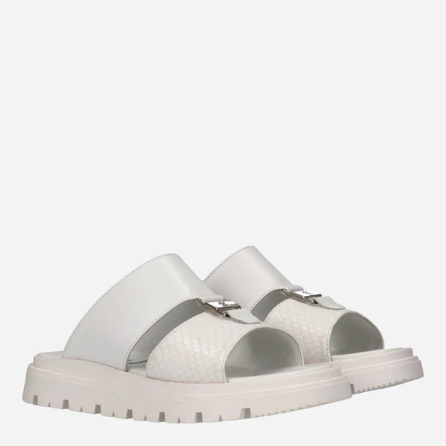 Sandały damskie Calvin Klein V4B2-83360-1915530 3925 cm Białe (8054491105524) - obraz 2