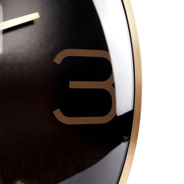 Настінний годинник Vilde 569610-C Чорний Золотий 30 см (5904316455255) - зображення 5
