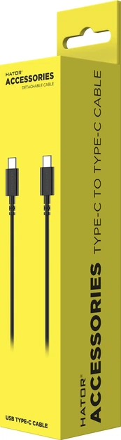 Універсальний кабель Hator USB Type-C 1.3 м (8721249230790) - зображення 2