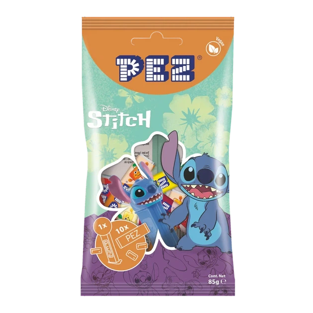 Диспенсер з цукерками PEZ Collection Stitch Стіч Angel (Ангел) 85 г (10 х 8,5 г) 1 шт - Фото 2 Диспенсер з цукерками PEZ Collection Stitch Стіч Angel (Ангел) 85 г (10 х 8,5 г) 1 шт - зображення 2