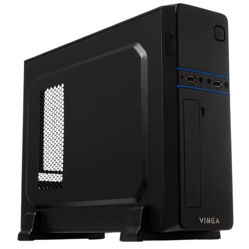 Корпус Vinga CS312B 400W Black (CS312B) - изображение 2