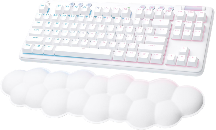 Клавіатура бездротова Logitech G715 RGB White (920-010465) - изображение 2