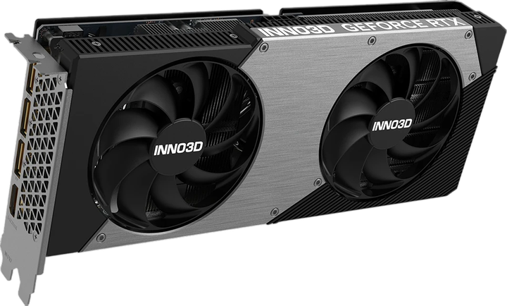 Відеокарта GeForce RTX5060 Ti 8GB Inno3D TWIN X2 (N506T2-08D7-193075N) - Фото 3 Відеокарта GeForce RTX5060 Ti 8GB Inno3D TWIN X2 (N506T2-08D7-193075N) - изображение 3