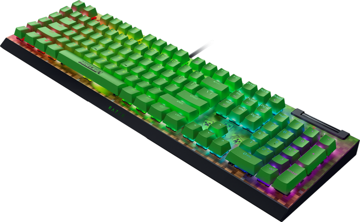 Клавіатура RAZER BlackWidow V4 X Minecraft Edition (RZ03-04704100-R3M1) - Фото 3 Клавіатура RAZER BlackWidow V4 X Minecraft Edition (RZ03-04704100-R3M1) - изображение 3