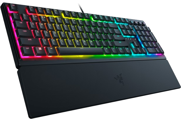 Клавіатура Razer Ornata V3 UKR Black (RZ03-04462100-R371) - Фото 3 Клавіатура Razer Ornata V3 UKR Black (RZ03-04462100-R371) - зображення 3