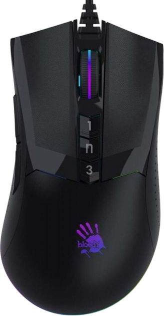 Миша A4Tech Bloody W90 Pro RGB Stone Black - Фото 1 Миша A4Tech Bloody W90 Pro RGB Stone Black - зображення 1