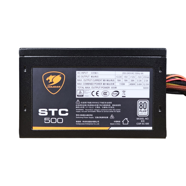Блок питания Cougar STC500 500W (STC500) - изображение 5