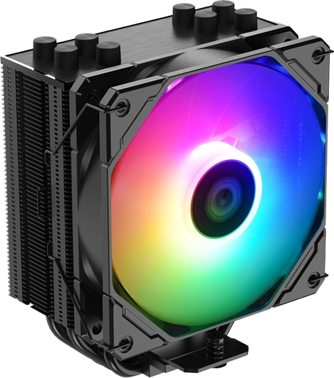 Повітряне охолодження ID-Cooling SE-224-XTS ARGB Black (SE-224-XTS ARGB) - зображення 3