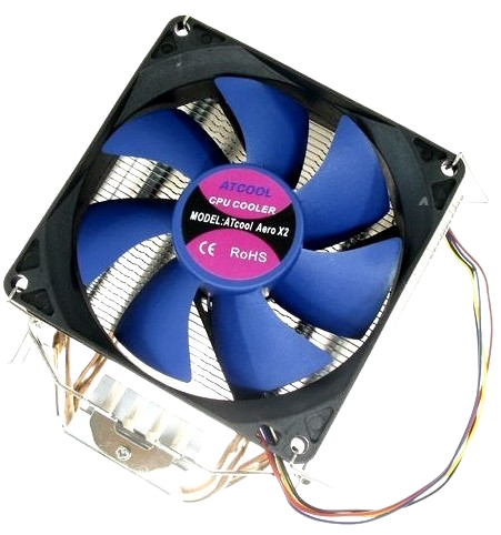 Повітряне охолодження Atcom ATcool X2 Black (14244) - Фото 1 Повітряне охолодження Atcom ATcool X2 Black (14244) - изображение 1