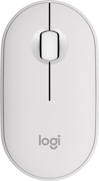 Миша бездротова Logitech Pebble Mouse 2 M350s White (910-007013) - Фото 1 Миша бездротова Logitech Pebble Mouse 2 M350s White (910-007013) - изображение 1
