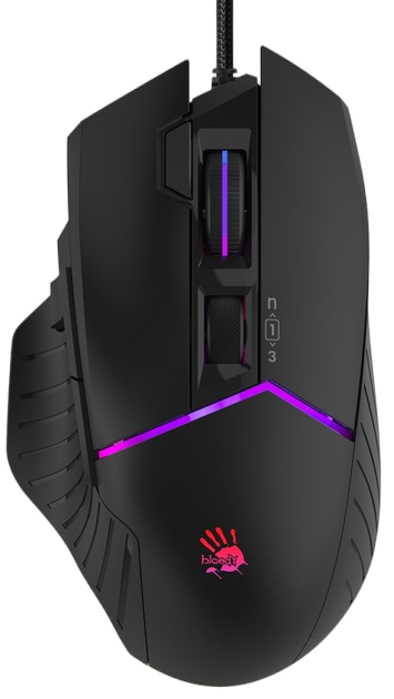 Миша A4Tech W95 Max Bloody RGB Black - Фото 1 Миша A4Tech W95 Max Bloody RGB Black - изображение 1