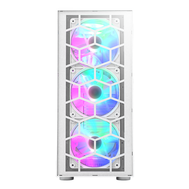 Корпус Montech X3 Glass RGB White (X3 GLASS (W)) - изображение 2