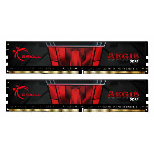 Оперативна пам'ять G.Skill 16GB (2x8GB) DDR4 3000MHz Aegis Black (F4-3000C16D-16GISB) - Фото 1 Оперативна пам'ять G.Skill 16GB (2x8GB) DDR4 3000MHz Aegis Black (F4-3000C16D-16GISB) - зображення 1