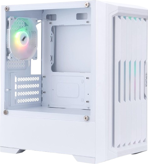 Корпус 1stPlayer H2-WH-4F7-W ARGB White - изображение 2
