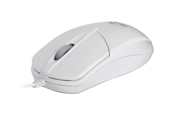 Миша REAL-EL RM-211 White (EL123200014) - Фото 1 Миша REAL-EL RM-211 White (EL123200014) - изображение 1